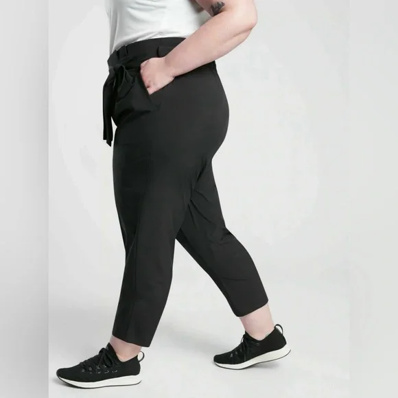 Athleta Skyline Pant II Paperbag High Waisted Plus Size 24 - Picture 2 of 9